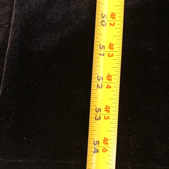 ELEGANT VELVET AND FAUX FUR OFF THE SHOULDER FULL LENGTH GOWN - Picture 14 of 16